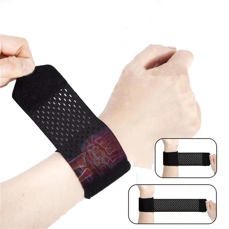 

1pc Adjustable Soft Wristbands Wrist Support Bracers For Gym Sports Wristband Carpal Protector Breathable Wrap Band Strap Safety