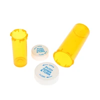 Bouteilles de pilules en plastique avec bouchons résistants aux enfants, récipients à médicaments, flacons de voyage pour pilules - 6/8/13/16/20/30/40/60 Dram 2