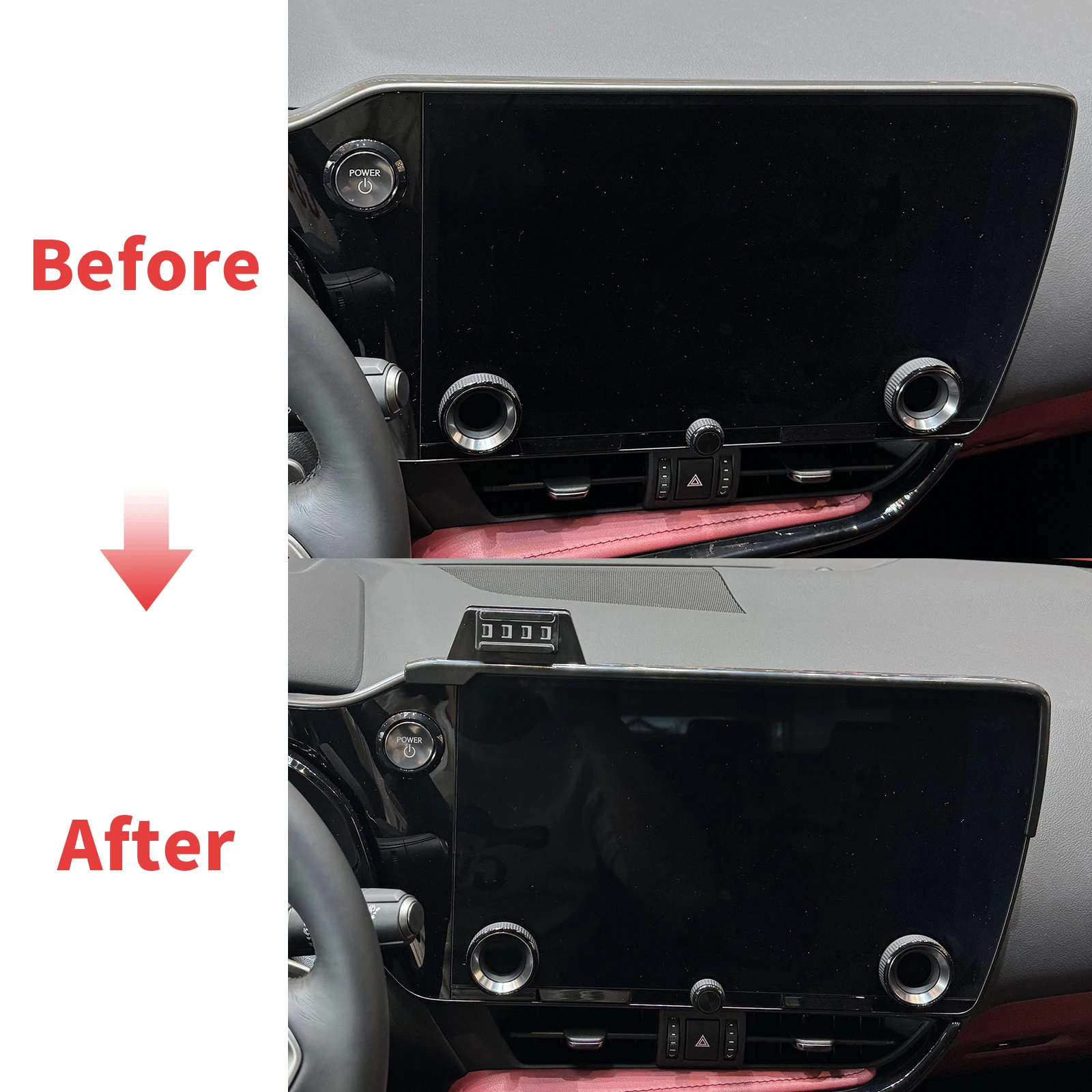 Car Mobile Phone Holder for Lexus NX-(14in)(9.8in) GPS Bracket Navigation Stand Auto Accessories