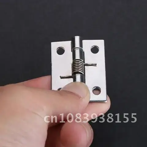 

1.5 Inch Long Steel Small Spring Hinge Self-closing Corner Spring Draw Door Hinge For Home Door Window Cabinet I6p2 1pc