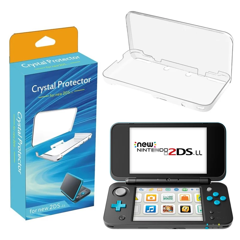 Custodia Per La Nuova Custodia Trasparente Per Nintendo 2Ds Xl Per Il Nuovo Nintendo 2Ds Xl
