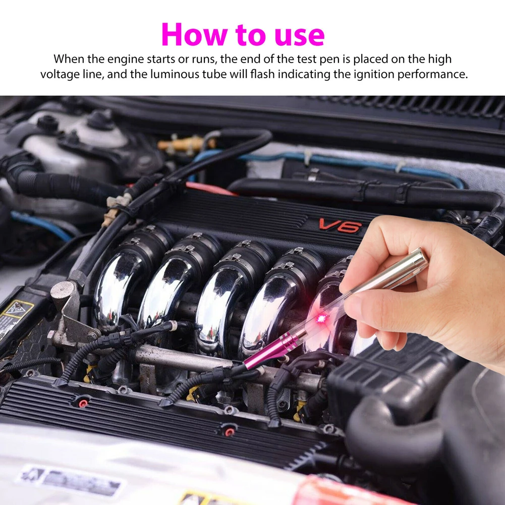 Ingition Spark Indicator Auto Car Test tester Spark Plugs Wires Coils Diagnostic Tool for All the Cars with Best Quality