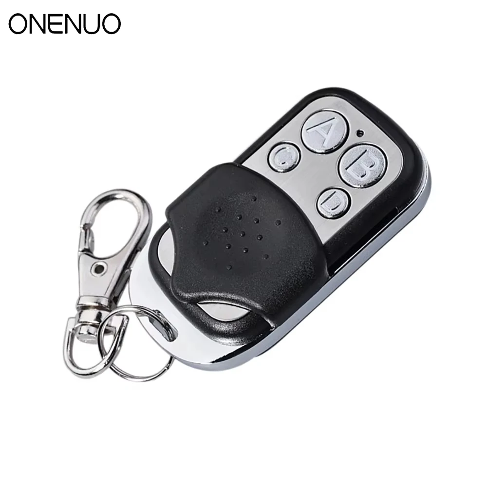 Enhanced Metal Push Button Remote Control Transmitter with 4-Button Functionality