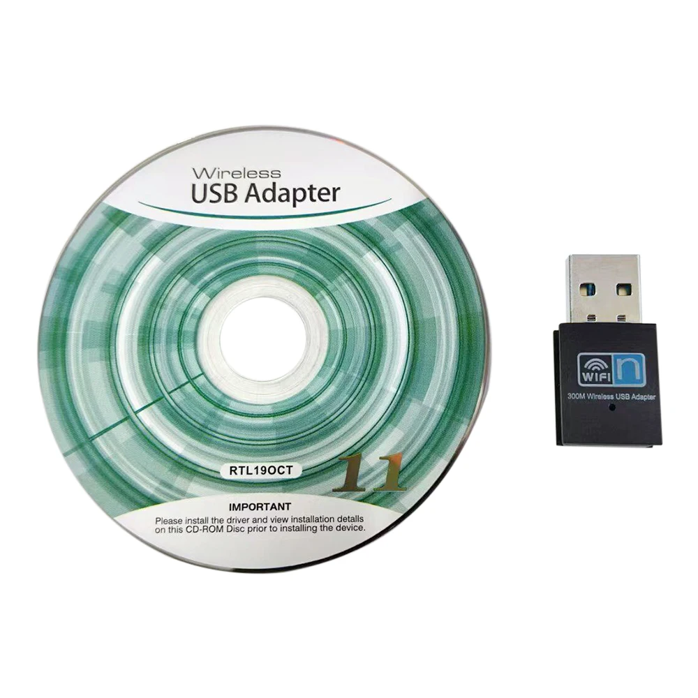 Mini USB Realtek RTL19OCT 300Mbps Wifi Wireless Lan Network