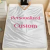 Personalized Custom Blanket with Photo - Unique Gift for Boyfriend Birthday Girls Dogs Guest Celebration Soft Comforter Throw 4