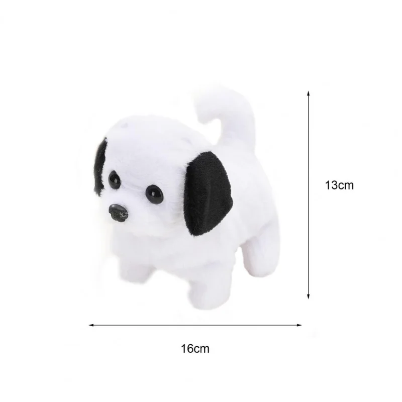 Walking Wagging Simulation Electric Plush Toy Realistic Dog Toy Talking Moving for Kid Children Pupils Girlfriend 6