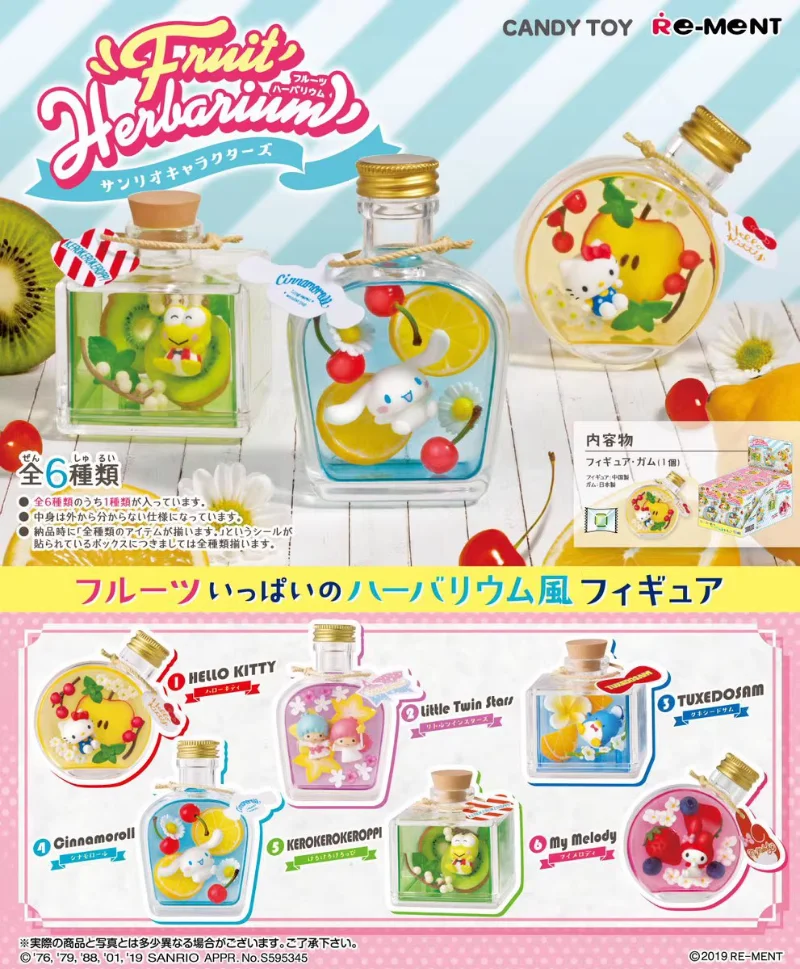 

Милый флакон для духов Hello Kitty Sanrio, коробка для конфет, игрушечная коробка, кавайная фигурка аниме, фигурка корикоричной мелодии, миниатюрные предметы