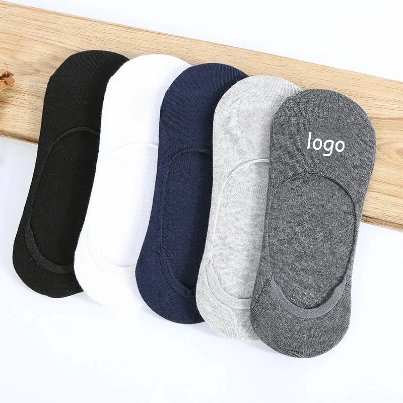 

Boat Socks Spring and Summer Girls Shallow Mouth Non slip Silicone Invisible Solid Yoga Boat Socks Women's Socks