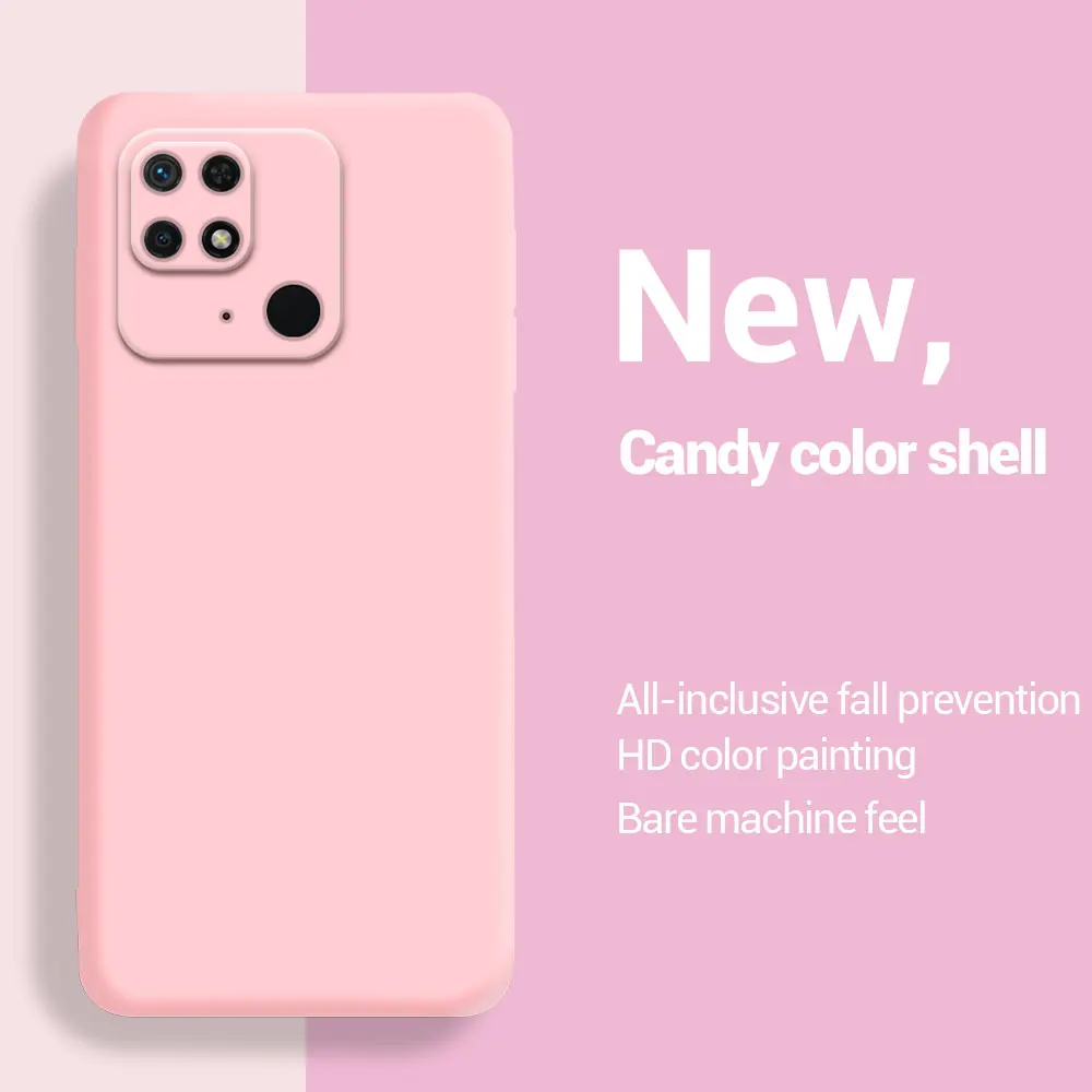 thumbnail image 1 of Luxury Liquid Silicone Case for Xiaomi Redmi 10C 10A 9A 9C 12c Redmi Note 10 10S 11 11s 12s 12 Pro 5G A1 A2 Plus Cover Fundas, 1 of 5