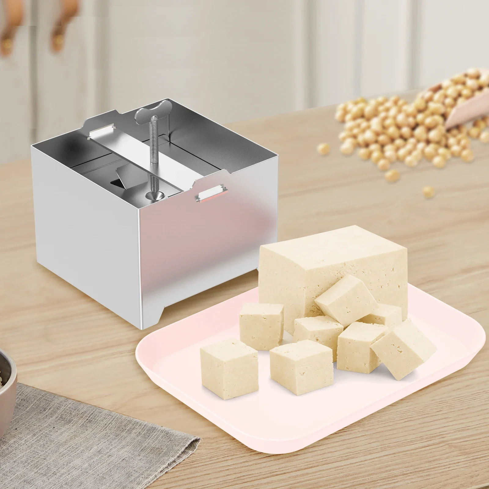 Tofu Press Mold Kit Cheese Making Molds Food Grade Stainless Steel Tofu Maker Kitchen Utensils Tofu Mold