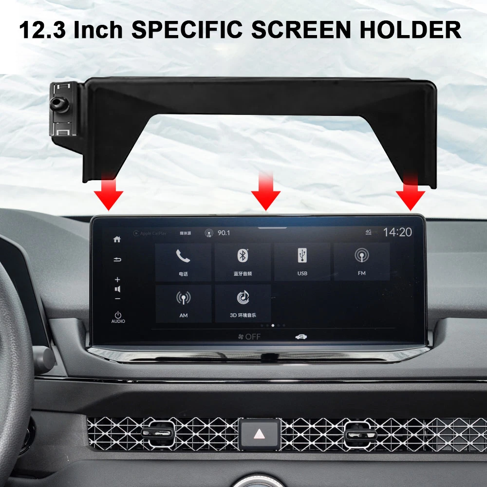 12.3 inch Screen For Honda Accord Specific Screen Holder Car Phone Holder Mount Navigation Fixed Clip Clamp Car Accessories