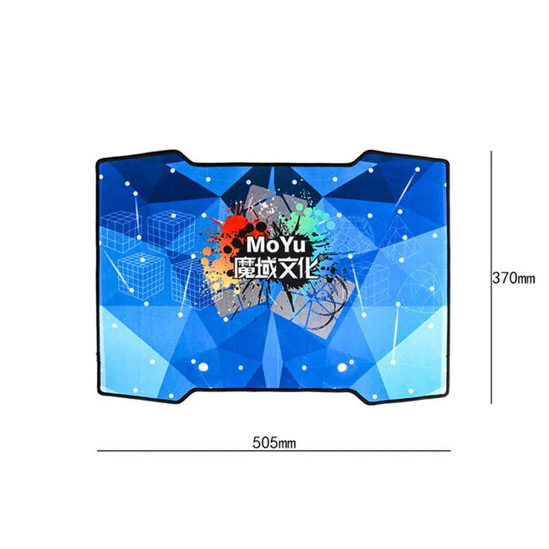 [ECube]  Moyu Magic Cube Mat Competition Cube Mat Speed Cube MoYu Cube Game Dedicated Timer Mat Educational Kid Toy
