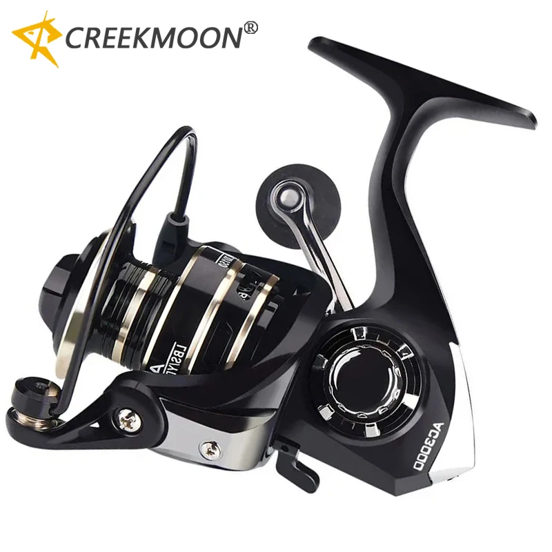 Metal Fishing Spinning Reel 2000-7000 Series EVA Ball Handle 5.2:1 High-speed Rotating Metal Spool for Saltwater spinning fishing reels fishing reels spinning fishing accessory