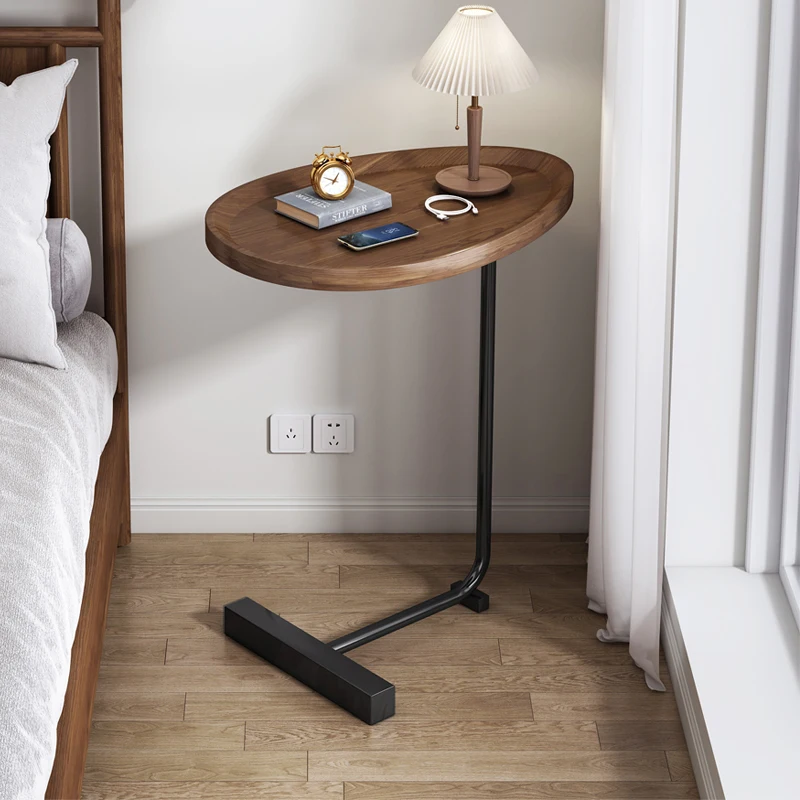 

Small Table Nightstands Bedroom Coffee Minimalist Wood Mobile Bedside Table Side Mesita De Noche Dormitorio Modern Furniture