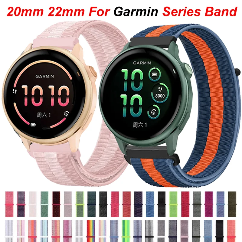 Versatile Nylon Loop Watchband - 20mm/22mm