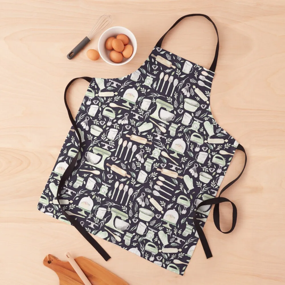 

I Love to Bake | Pattern Apron Kitchenware Womens Dresses Apron