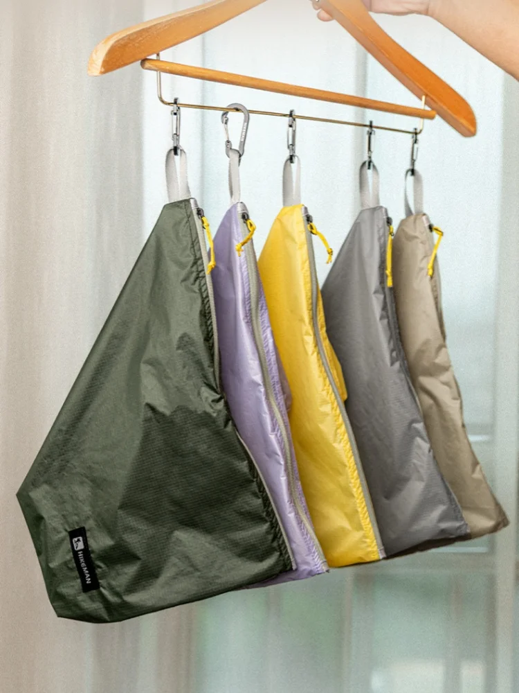 Outdoor Portable Lightweight Waterproof Storage Bag Camping Sundries Storage Bag 20D Silicone Coated Fabric 4