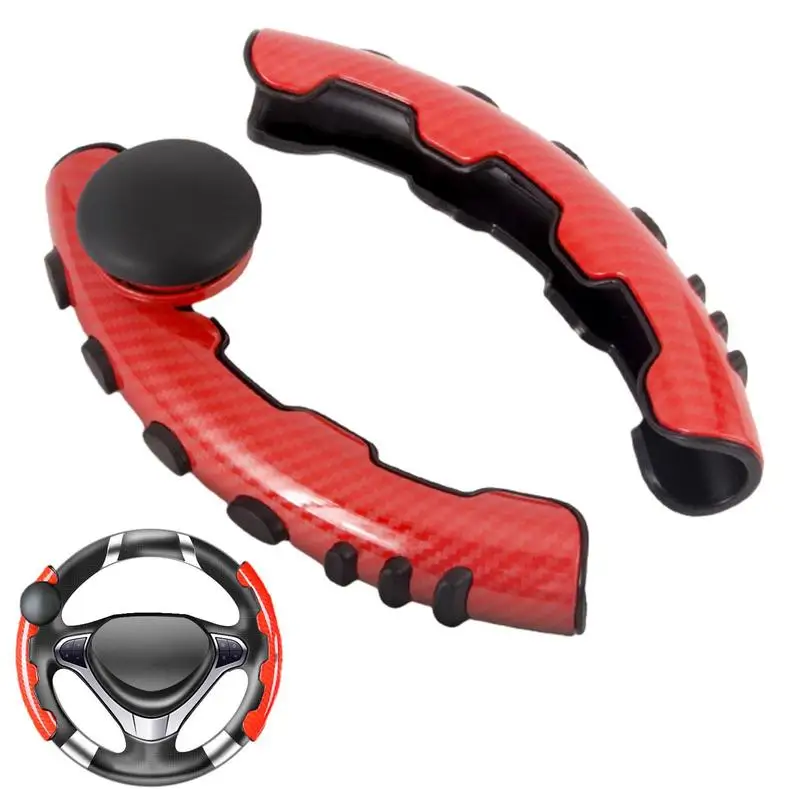 

Universal Car Steering Covers Flexible Breathable Booster Styling Cover Non Slip Carbon Fiber For Auto Interior Accessories