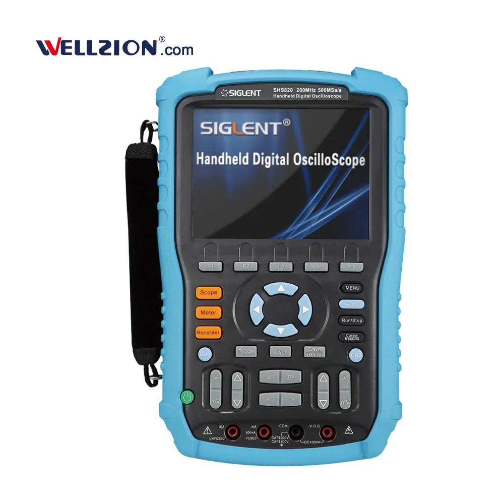 

Siglent SHS806,60MHz Handheld Oscilloscope Multimeter