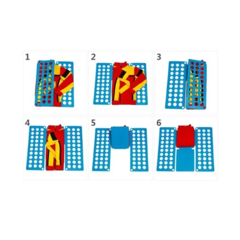 Clothes folding board Clothes folding board child clothing folder bender plastic practical detacha all size quick fold the clothes T shirts
