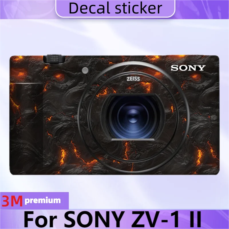 Per Sony Zv-1 Ii Adesivo Per Fotocamera Antigraffio Pellicola Protettiva Per Il Corpo Skin Zv-1M2 Zv-1Ii Zv1 Mark 2 Ii