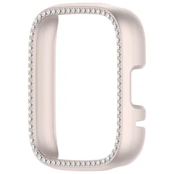 Diamond - Embellished Hollowed Protective Watch Case (Matte Starlight)