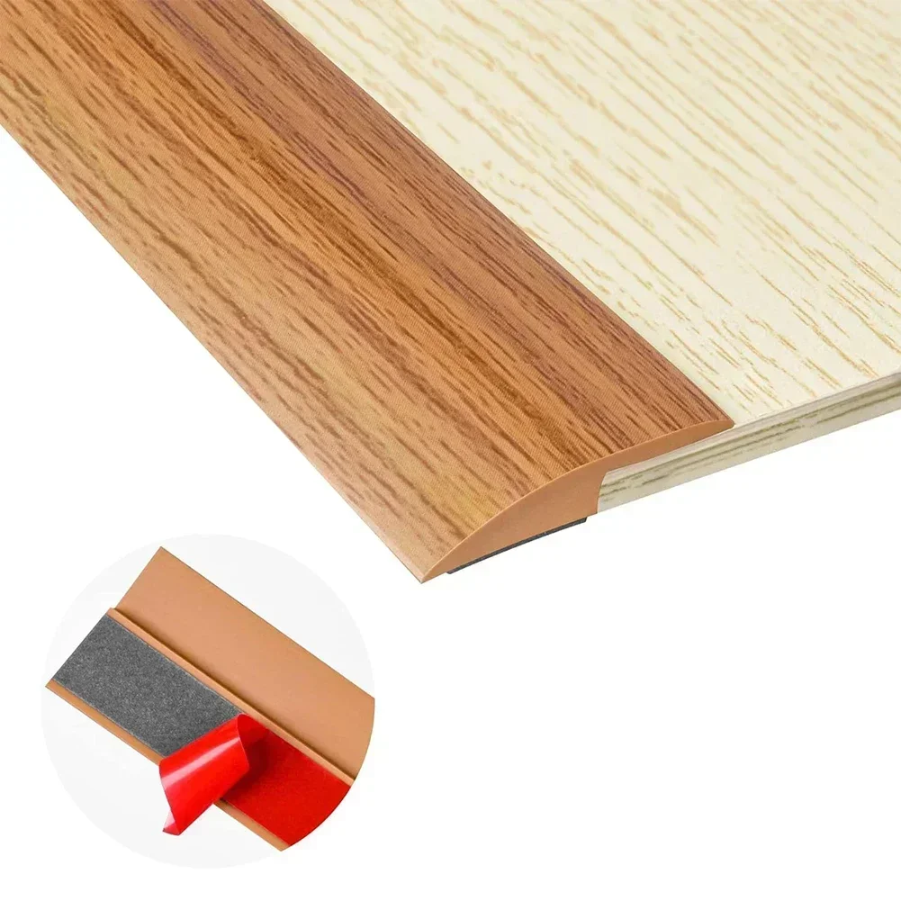 Wood Floor Transition Strip Edge Closing Strip Floor Seam Pvc Wear-Resistant Soft Plastic Flat Buckle Dge Pressing Threshold 1pc door seal strip,sealing strip tape,window seal strip,sealing tape,sealing strip,rubber seal strip,rubber door weatherstripping,door weatherstripping,silicone seal strip,edge banding strip