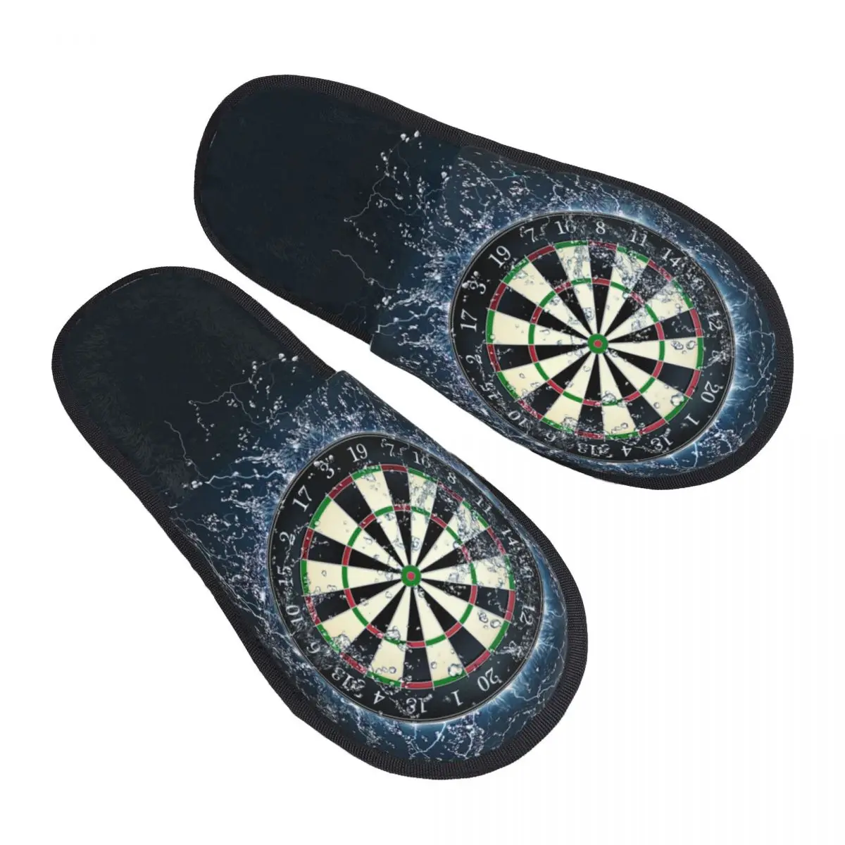 

Custom Arrow Archery Target Darts Board House Slippers Women Soft Memory Foam Shoes Cozy Warm Anti-Skid Slipper