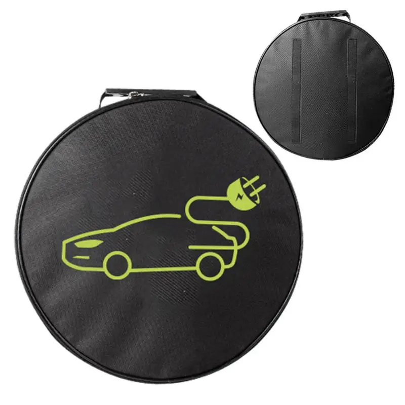 

Car Cable Storage Bag Large Capacity Car Bag For Jumper Cables Portable Automotive Storage Bags For Car Tools Car Charging