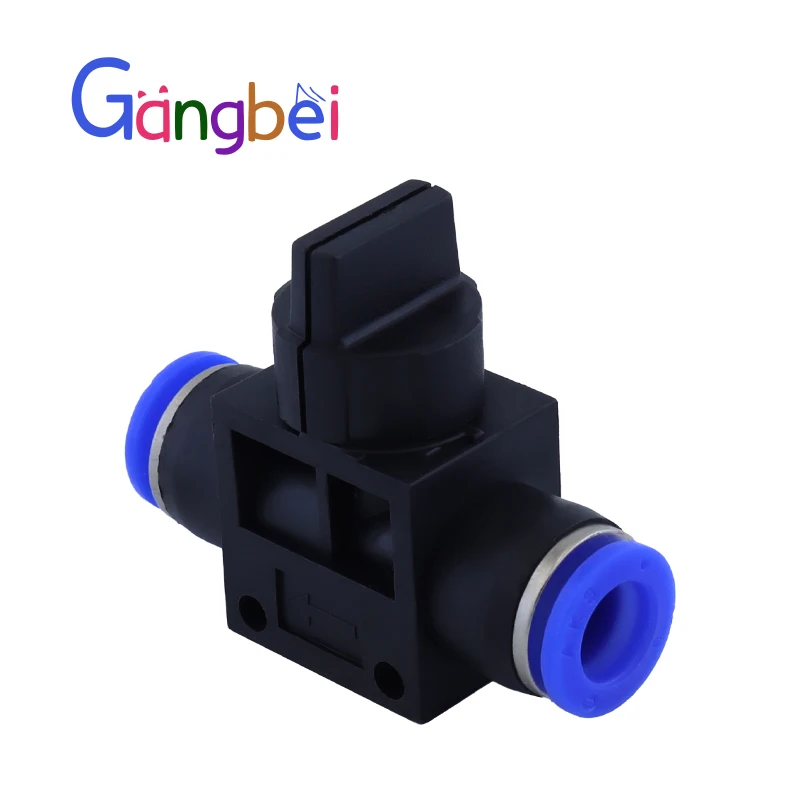 

HVFF-12 Hand Flow Control Valve Pneumatic hvff 12MM To 12MM Tube Pipe Hose Quick Air Fitting