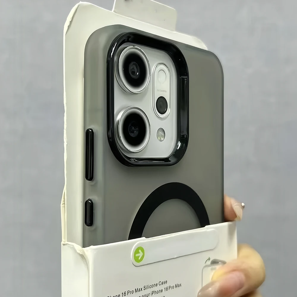 Matte Candy Magnetic Phone Case with Magsafe Wireless Charging and Shockproof Protection