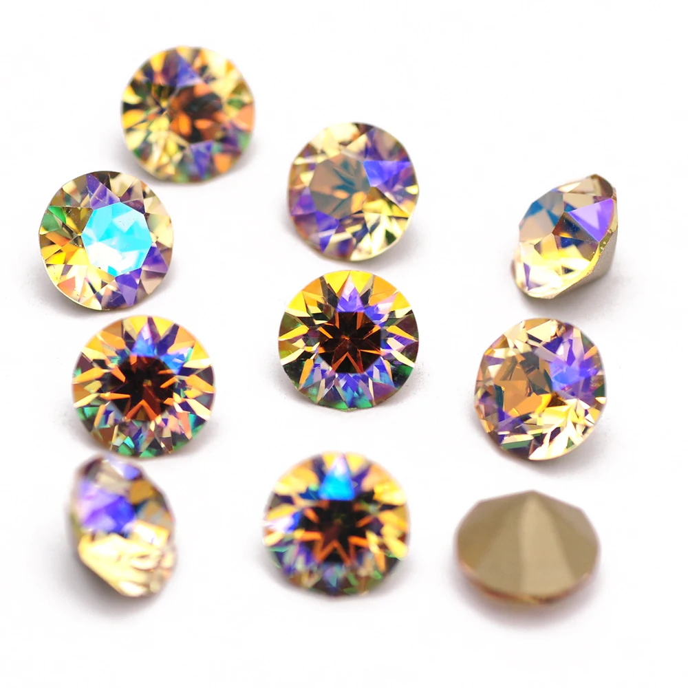 DIY Accessories Rhinestones Beads Nail Art Decorations 10PCS