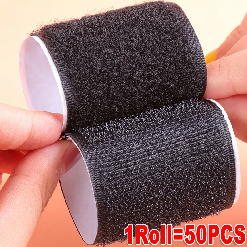 

1 Meter Double Sided Fixing Stickers Self-Adhesive Car Floor Mats Patch Strips Carpet Sheets Anti-slip Hook Loop DIY Craft Tape