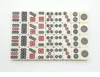 Chinese Mahjong Game Set 144 White Engraved Mini Tiles For Family Gathering For Chinese Style Game Play Family Leisure Time 5