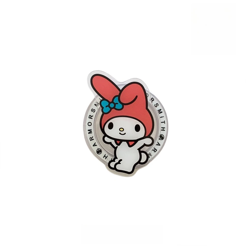 Sanrio My Melody Trendy Magnetic Phone Case with Lanyard and Magsafe Holder