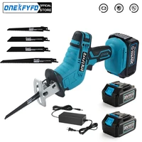 Cordless Reciprocating Saw Adjustable Speed Chainsaw Wood Metal PVC Pipe Cutting Bandsaw Power Tool for Makita 18V Battery 1