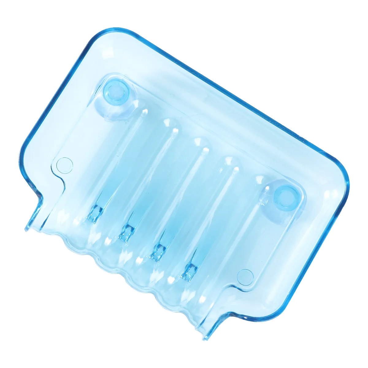 

1Pc Waterfall Soap Box With a Suction Cup Personalized Draining Soap Holder Soap Dish Soap Basket for Bathrooom Kitchen Use
