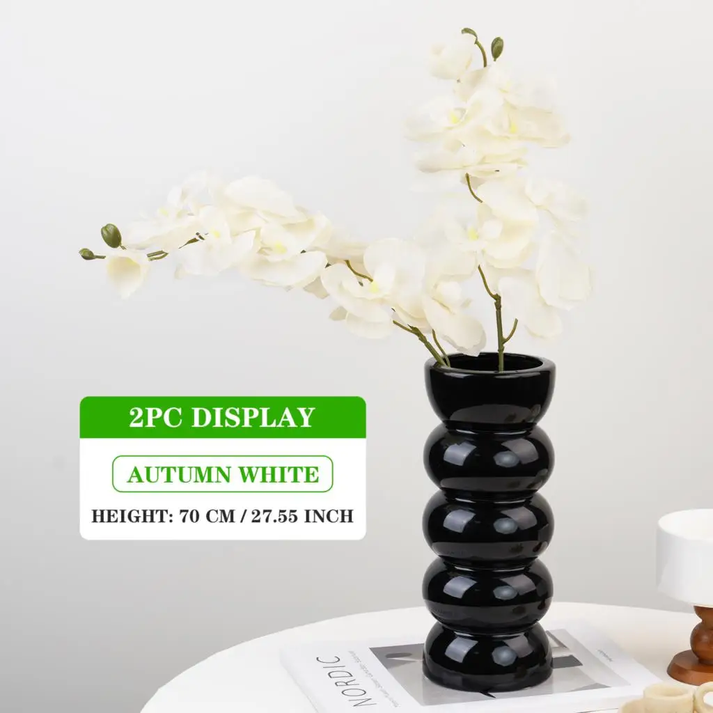 70cm rosa künstliche Schmetterling Orchidee Blumen gefälschte Motte Orchideen Blumen gefälschte Pflanzen für Hochzeits strauß Hausgarten Dekor Planta – Detail 20