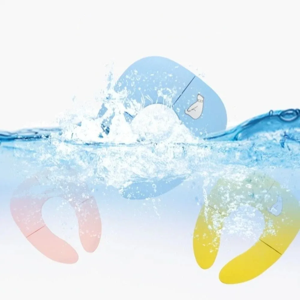 Foldable Baby Travel Toilet Seat Washable Cartoon Potty Seat Cover Non-Slip Suction Cups Baby Potty Mat Public Restrooms