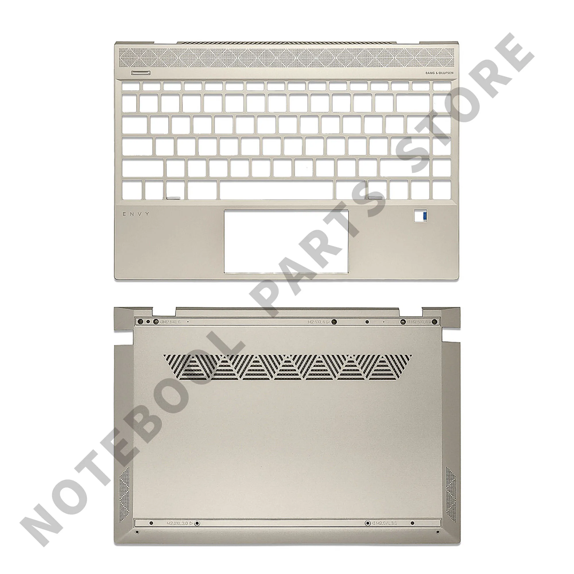 New Original LCD Back Cover/LCD Front Bezel/Palmrest/Bottom Cover For HP Envy13 ENVY 13-AQ TPN-W144 