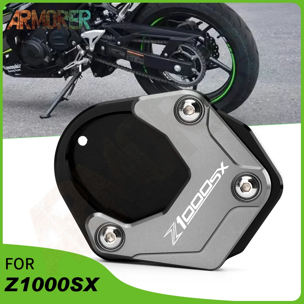 

Мотоциклетные аксессуары для KAWASAKI Z1000SX Z 1000SX Z1000 SX 2017 - 2022 подставка для ног боковая подставка удлинитель поддерживающая пластина