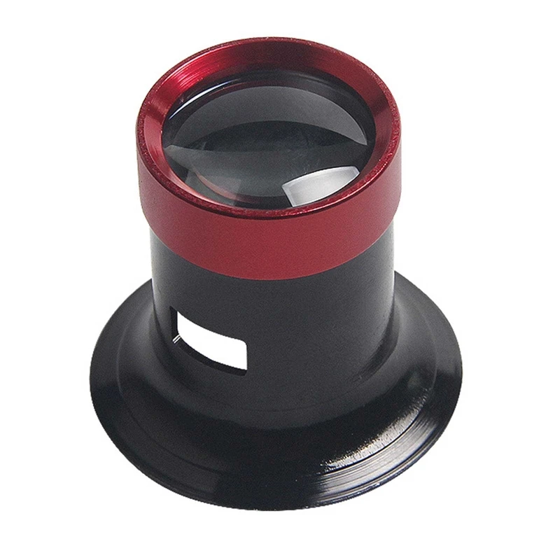 

Jewelers Eye Loupe Loop Magnifier Glass for Watchmakers Repair Eye Loupe Glass Tools 5X/10X/15X/20X Optional