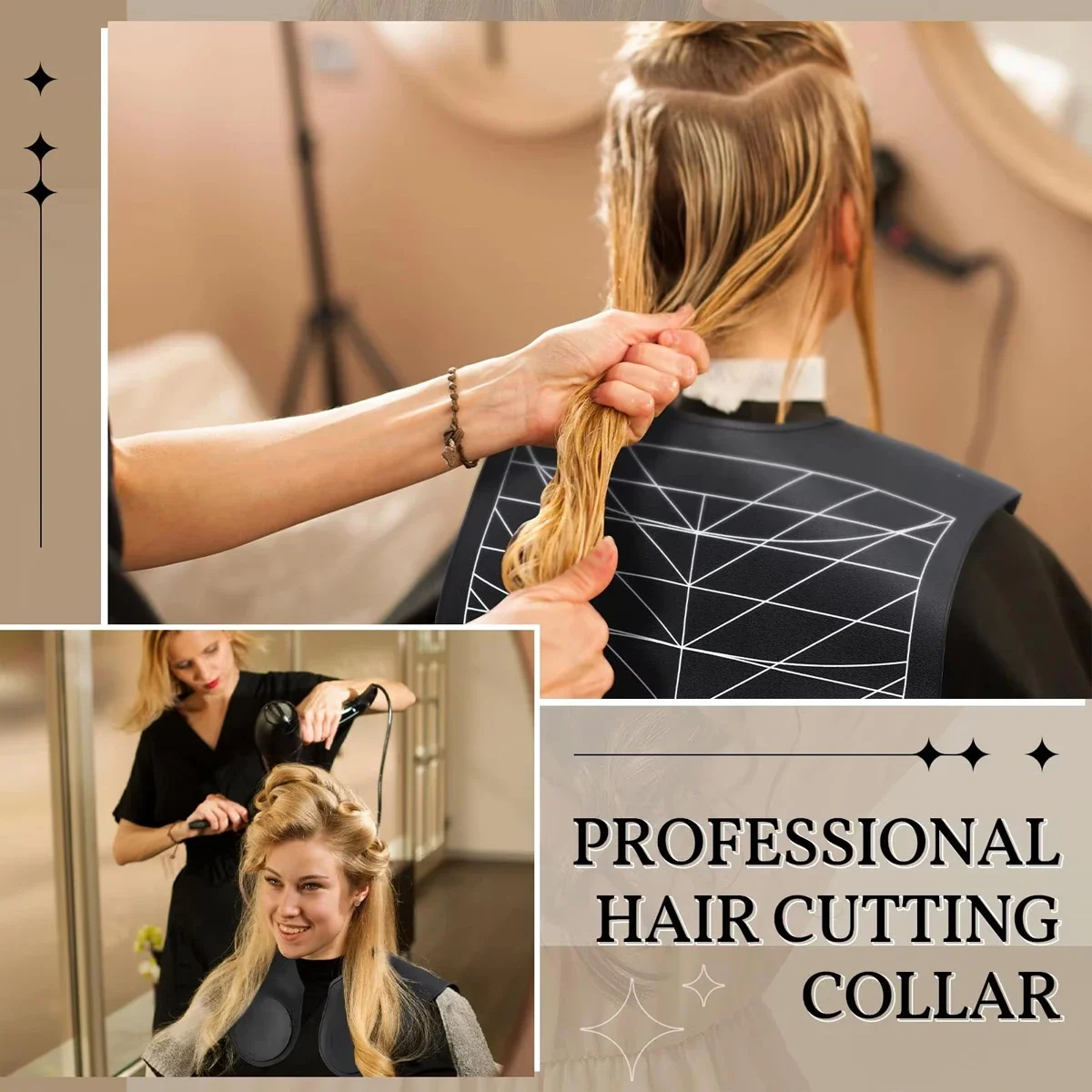 Hairdressing Cape Waterproof Barber Hair Coloring Apron Salon Silicone Hair Dye Shawl Professional Barbershop Styling Cape Tools 5