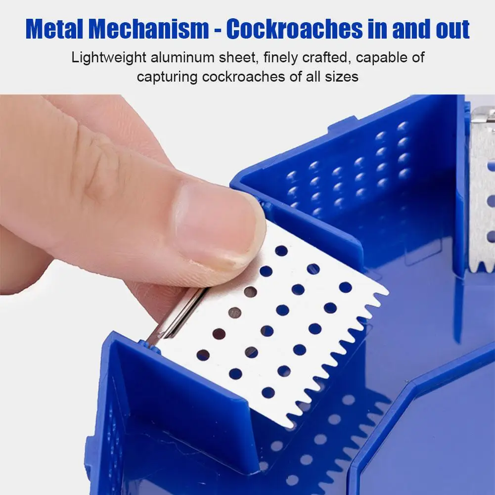 Cockroach Trap Reusable Non Toxic Insecticidal Tool (Bait Is Not Included) insect traps