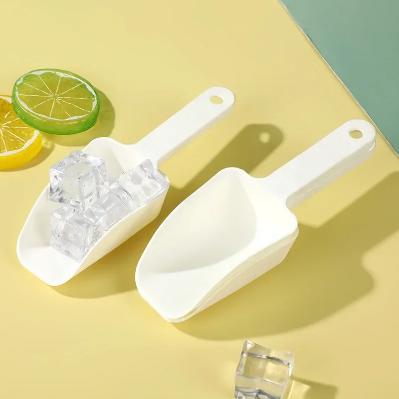 Mini Plastic Candy Ice Shovel Grain Flour Measuring Scoop Flour Rice Spatula Small Kitchen Tools ice cream scoop ice shovel scoop ice cube scoop