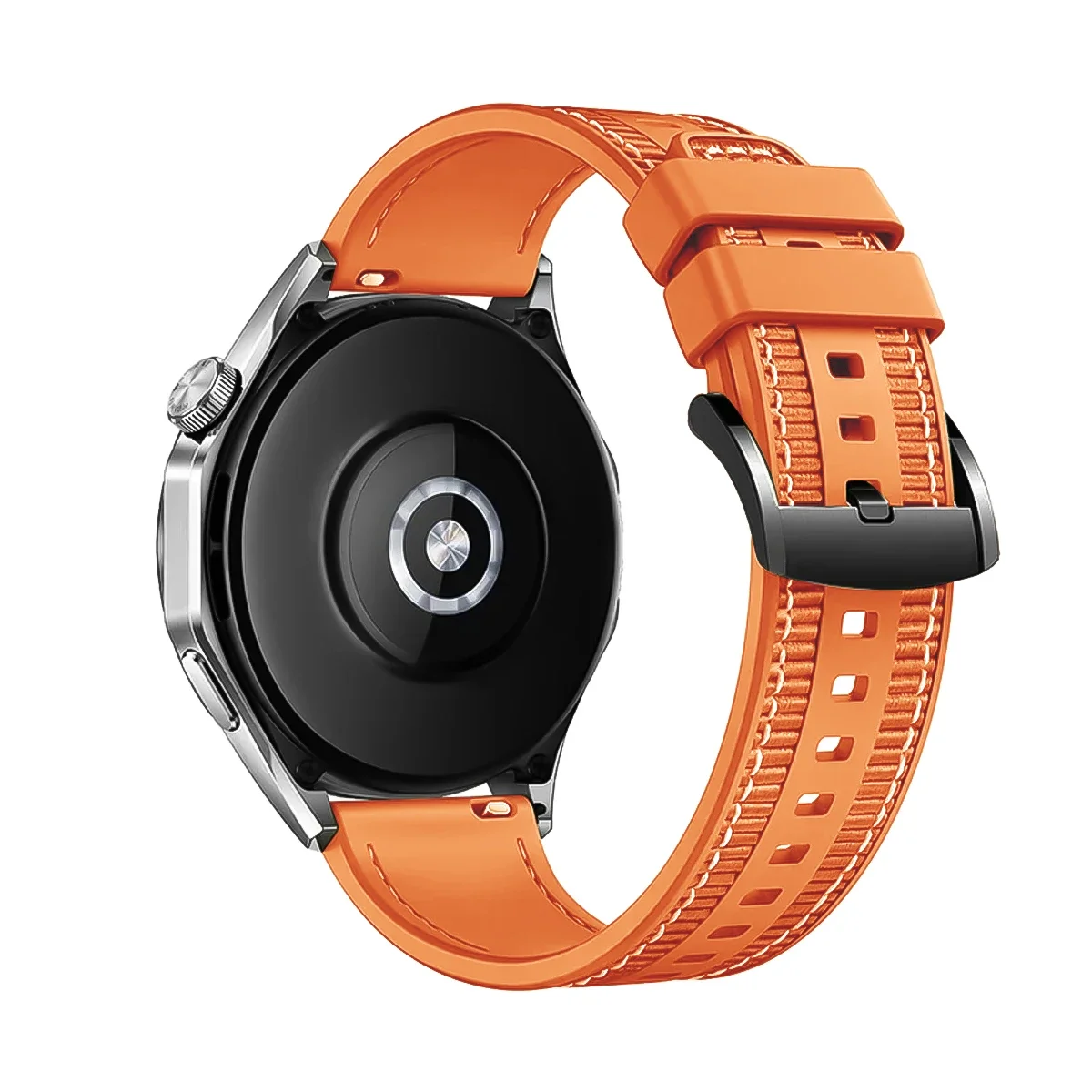 22mm Silicone-Woven Smartwatch Band - Universal Fit, Premium Quality Strap