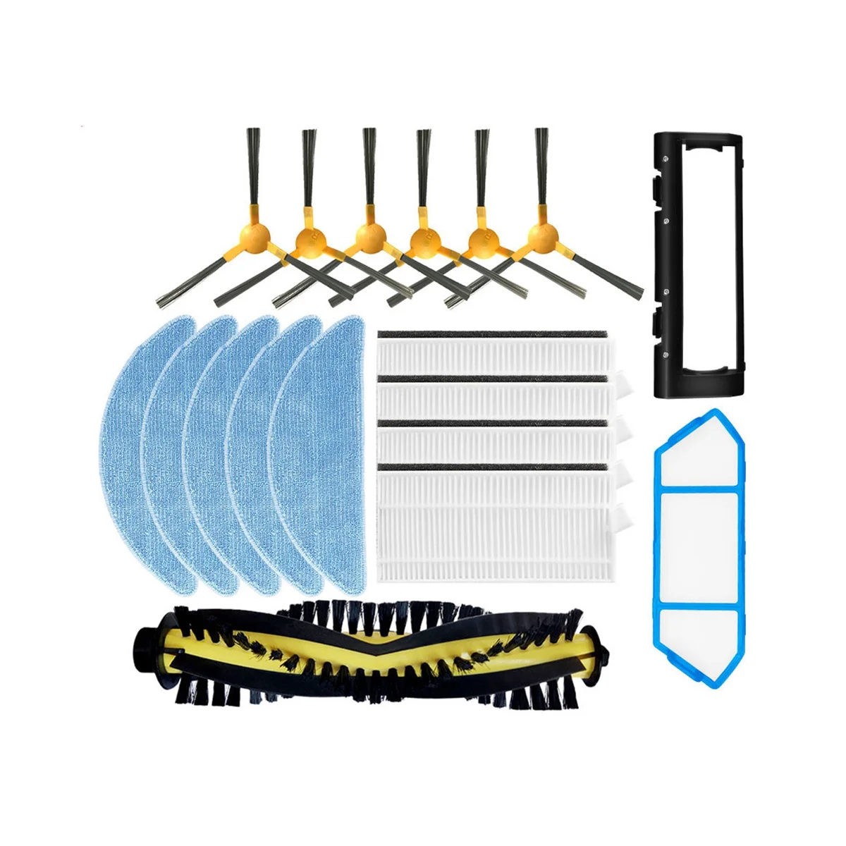 

Hepa фильтр Швабра щетка для Neatsvor X500 X520 X600 Pro Tesvor X500 T8 S6 Ikhos Create NetBot S15 Запчасти для пылесоса