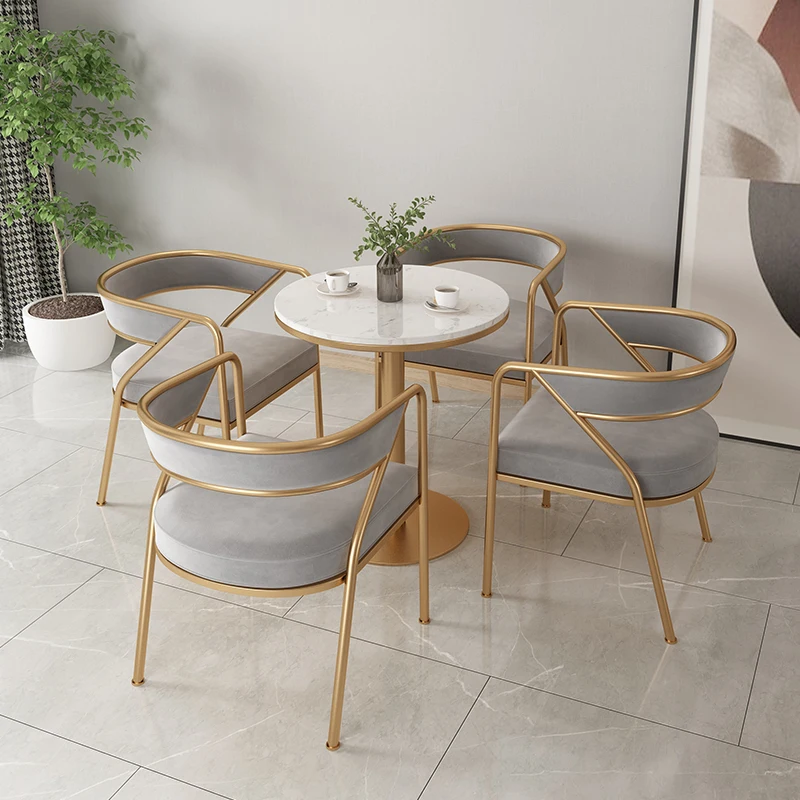 

Velour Design Dining Room Chairs Living Room Metal Legs Lazy Designer Dining Chairs Desk Dinette Waiting Chaise Home Furniture