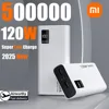 Xiaomi 120W 200000mAh High Capacity Power Bank Super Fast Charging Power Bank Portable Battery Charger For iPhone Samsung Huawei 1