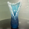 Ocean Wave Small Vase Resin Crafts Ocean Wave Vase Decoration Ocean Series Blue Home Decoration 4